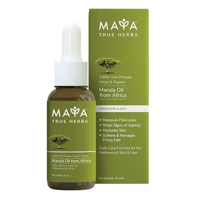 Maya True Herbs Organic Marula Oil 100percent Cold Pressed Virgin - 30ml image