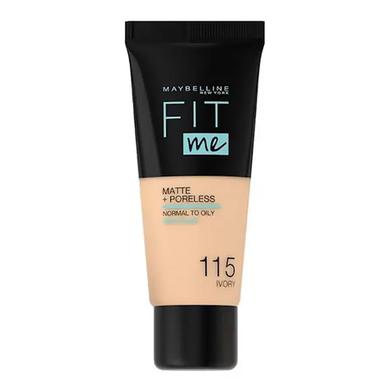 Maybelline Fit Me Matte and Poreless Foundation 115 Ivory image