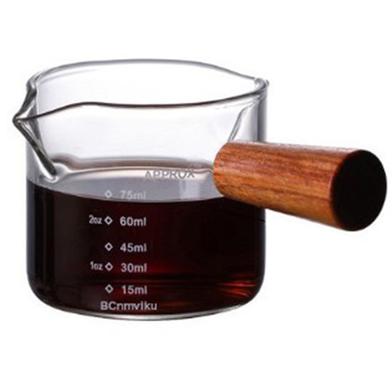 Measuring Cup With Wooden Handle image