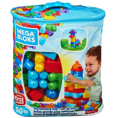 Mega Blocks Toy-60PK-Assorted In Bag-Basic image