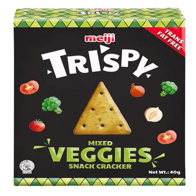 Meiji Trispy Biscuits Veggies/Cheese 40gm image