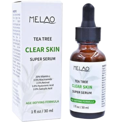 Melao Natural Tea Tree Liquid Face Serum -30ml image