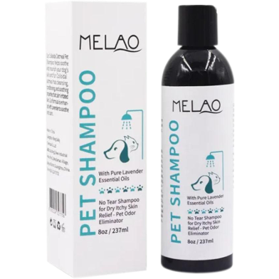 Melao Pet Cat and Dog Flea And Tick Shampoo 237ml image