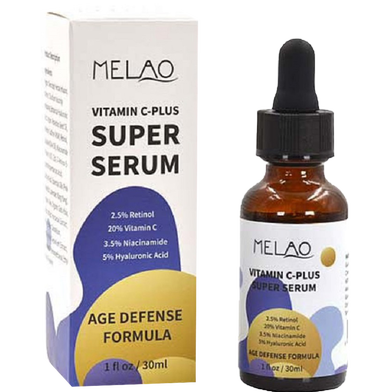 Melao Vitamin C-Plus Super Serum Anti Aging Anti-Wrinkle Facial Serum-30ml image