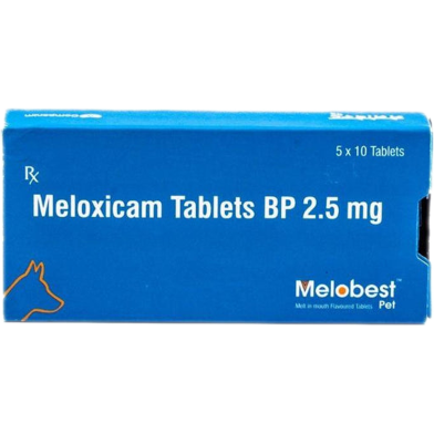 Melobest Meloxicam Tablets BP 2.5mg image