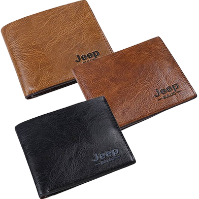 Men Jeep Wallet with Coin Bag Small Money Purses New Design Non Brand Rokomari