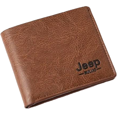 Men Jeep Wallet with Coin Bag Small Money Purses New Design image