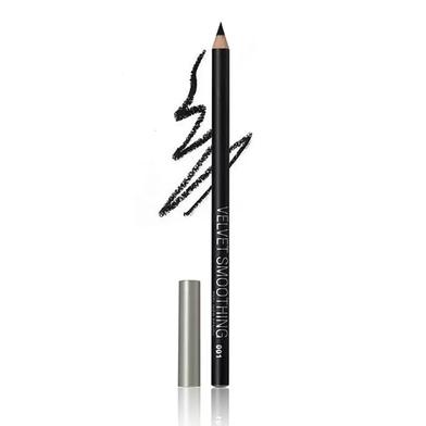 Menow Velvet Smoothing Eyeliner Pencil Kajal - Black image