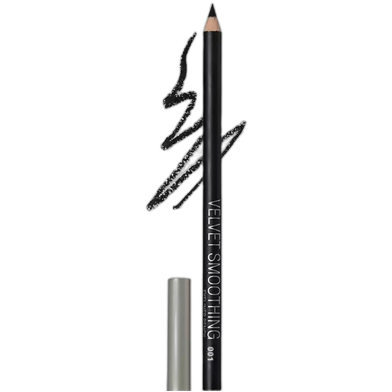 Menow Velvet Smoothing Eyeliner Pencil Kajal - Black image