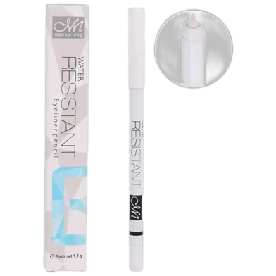 Menow White Eyeliner Pencil Kajal Long Lasting Eyes image