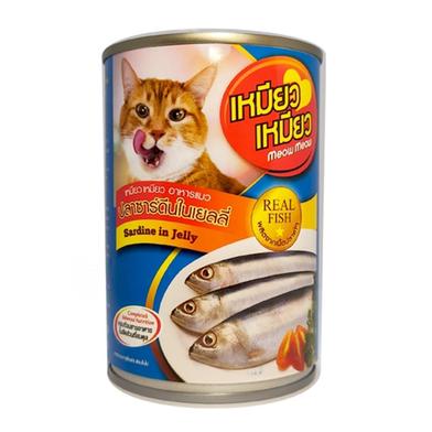 Meow Meow Cat Can – Sardine In Jelly (400g) image