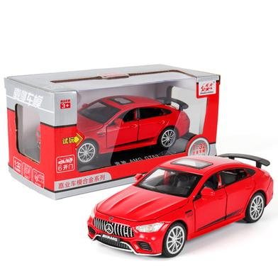 Mercedes Benz AGM Diecasts Car Toy Vehicles Metal Car 6 Doors Open Model Car Sound Light Fast and Furious Car Toys For Children Gift image