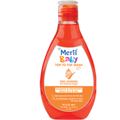 Meril Baby Top to Toe Wash 200ml image