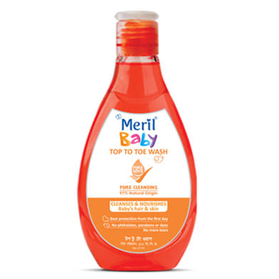 Meril Baby Top to Toe Wash 200ml image