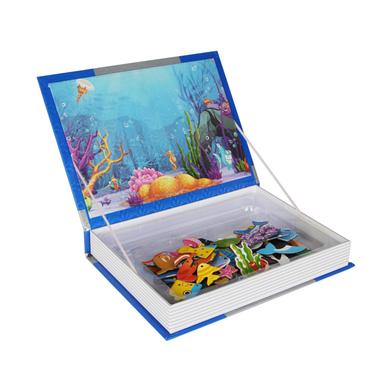 Mermaid Magnetic Puzzle Book image