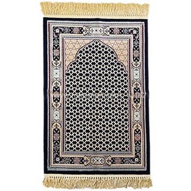 Meshcah Premium Muslim Prayer Jaynamaz-জায়নামাজ (Black and Mixed Color) - Any Design image