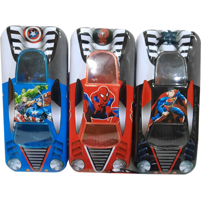 Metal Car Geometry Pencil Box for Kids image