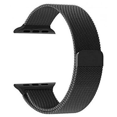 Metal Magnetic Watch Strap – Black Color - 42mm-49mm image