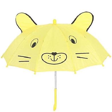 Metal and Polyester Fashionable Umbrella - Yellow image