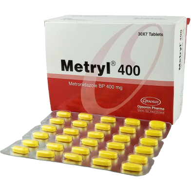 Metryl 400 mg - 10's Strip Tablet image