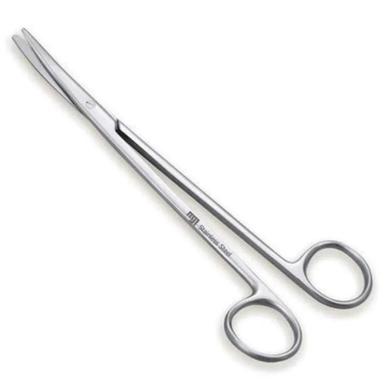 Metzenbaum Tonsil Stainless Steel Surgical Scissors Curved (6 Inches) image