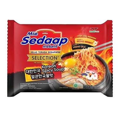 Mi Sedaap Mi Sup Korean Spicy Soup Noodles 77gm (South Korea) image