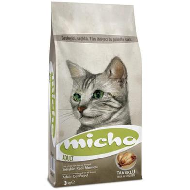 Micho Adult Dry Cat Food Rich In Chicken 3kg image