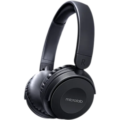 Microlab Hb21 Bluetooth Headphone Black image