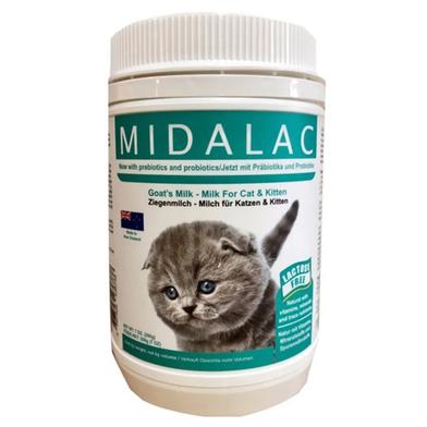 Midalac Goat’s Milk Powder For Cat and Kitten 200g image
