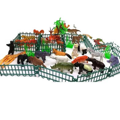 Mini Animal Zoo- Animal Play Sets More Than 25 Pieces (gura_zoo_m1) Model-1 image