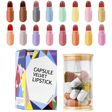 Mini Capsule Lipstick 16 Pcs image