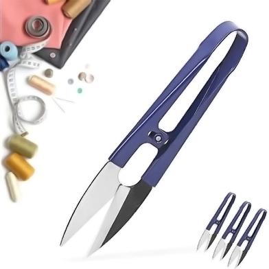 Mini Fabric Scissors for Sewing and Embroidery - Thread Cutter and Nipper for Yarn and Embroidery Thread image