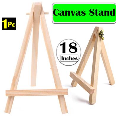 Mini Wood Display Easel Natural Craft Table Stand18 Inchs image