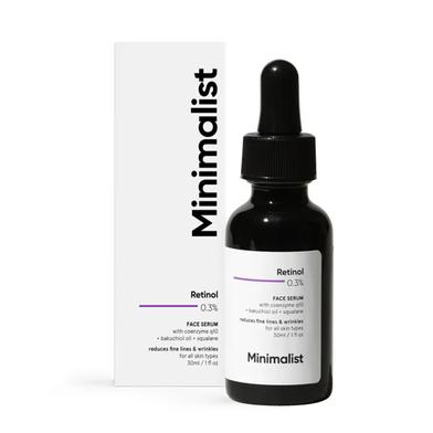 Minimalist 0.3Percent Retinol Face Serum For Anti Aging image