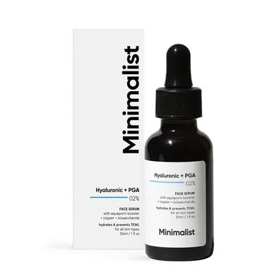 Minimalist 2Percent Hyaluronic Acid Plus PGA Serum for Intense Hydration, Glowing Skin and Fines Lines image