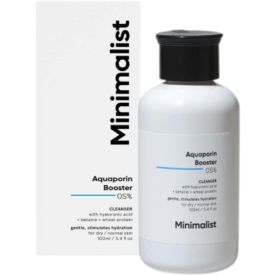 Minimalist Aquaporin Booster 05percent Cleanser - 100ml image