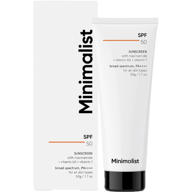 Minimalist Broad Spectrum SPF 50 With PA Plus Plus Plus Plus 50 gm image