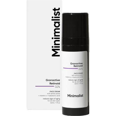 Minimalist Granactive Retinoid 02 Percent Face Night Cream 30 ml image