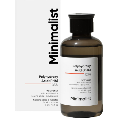 Minimalist Polyhydroxy Acid (PHA) 03 Percent Face Toner 150 ml-(Minimalist) image