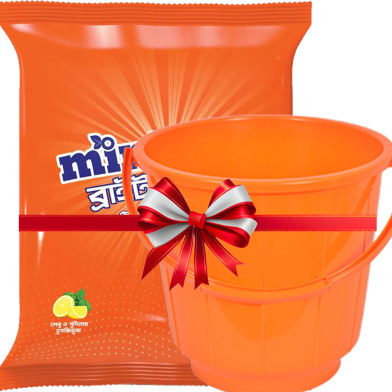 Minister Bright Wash Detergent 2kg (Free 12Ltr Buckst) image