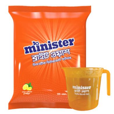 Minister Bright Wash Detergent Powder - 500 Gm (With 1.5L Mug FREE) image
