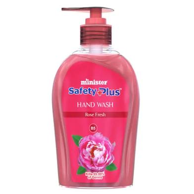 Minister Safety Plus Hand Wash Pump (Rose Fresh) - 200 Plus 50 Ml image