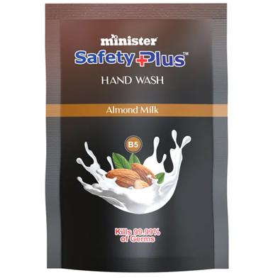 Minister Safety Plus Hand Wash Refill (Almond Milk) - 180 Plus 20 Ml image