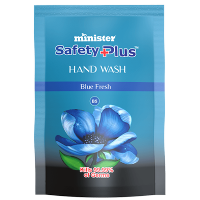 Minister Safety Plus Hand Wash Refill (Blue Fresh) - 180 Plus 20 Ml image