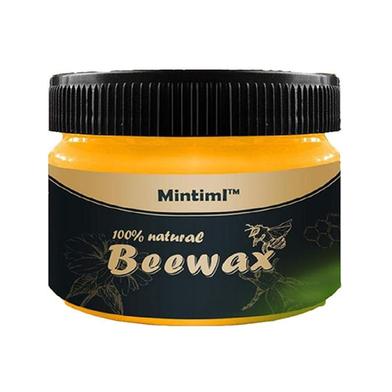 Mintiml Beewax Wood Polish Polishing Compound Wax Floor Seasoning Furniture Wrap Care Repair All-Purpose Wood image