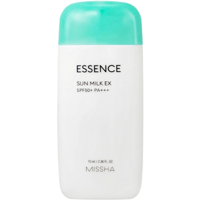 Missha All Around Safe Block Essence Sun Milk SPF50 Plus /PA Plus Plus Plus (70ml) image