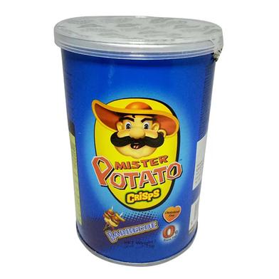 Mister Potato Crisps Barbecue - 75 gm Can image