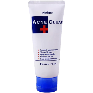 Mistine Acne Clear VIT C Facial Foam Tube 85 gm image