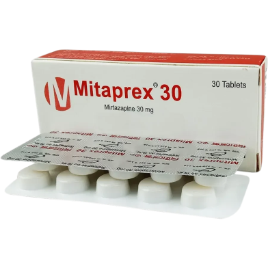 Mitaprex 30 mg Tablet 10'S Strip image