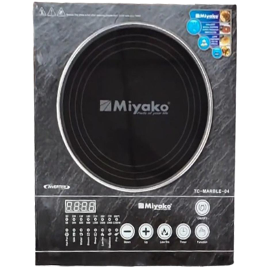 Miyako Induction Cooker TC- MARBLE-04 With One Pcs Free Stainless Steel Pot image